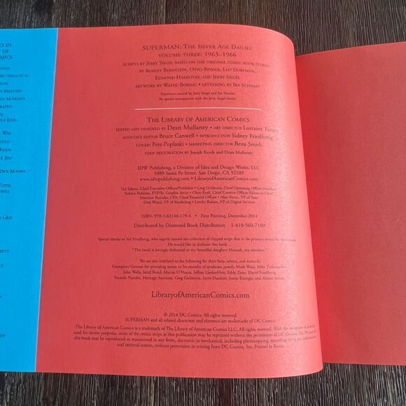 Superman: the Silver Age Dailies Comic Volume 3 1963-1966 Hardcover 1st Printing - Picture 3 of 4